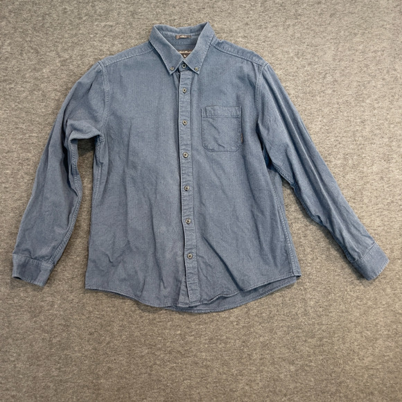 Eddie Bauer Other - Eddie Bauer Mens Large Long Sleeve Button Down Shirt Gray Cotton